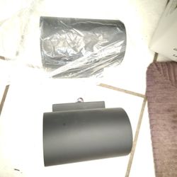 (2) Metal Outdoor Or Indoor Wall Sconces .