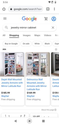 Jewelry storage mirror