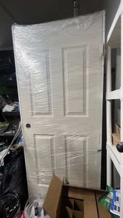 Door with frame