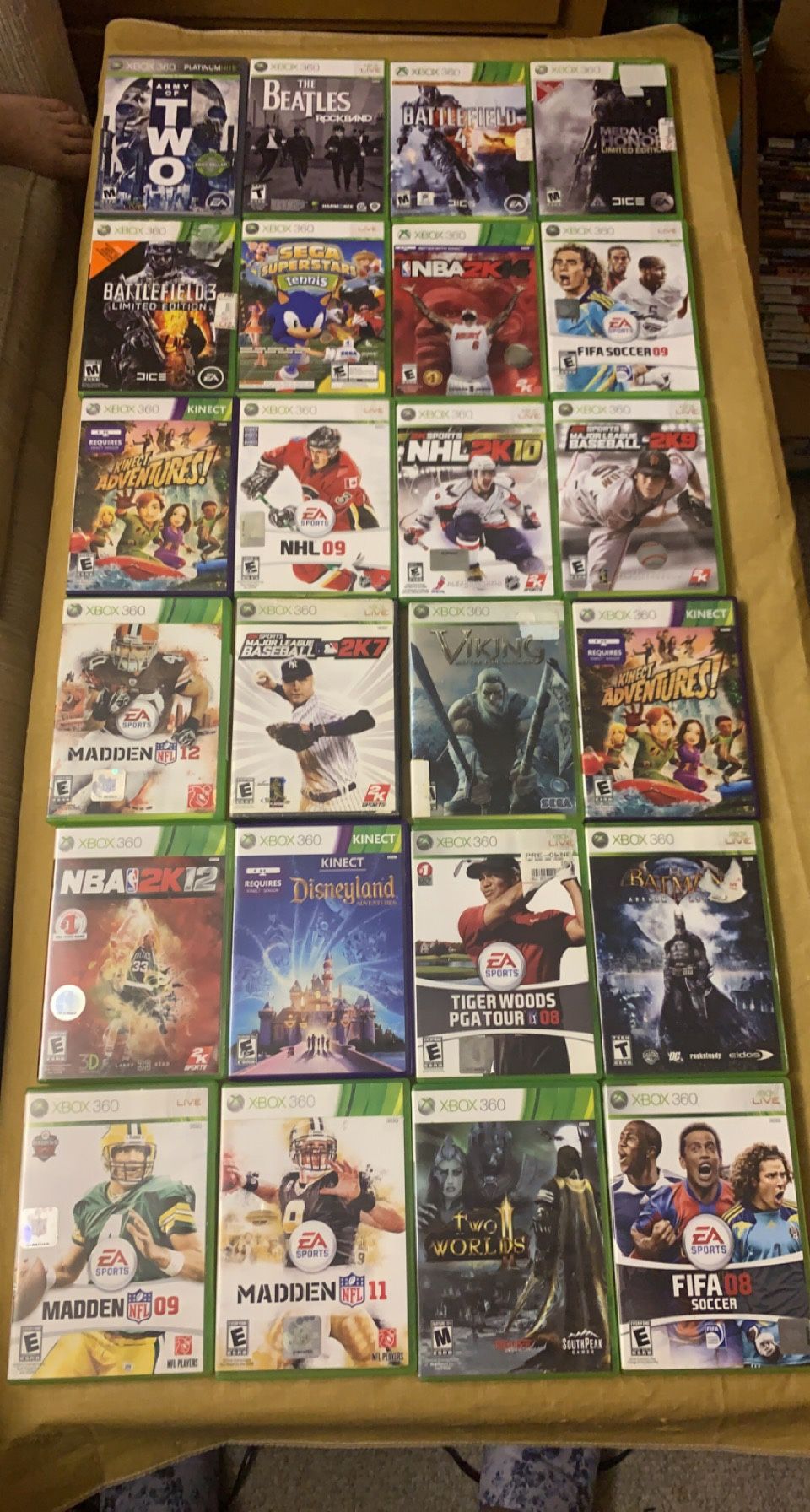 XBOX 360 GAMES