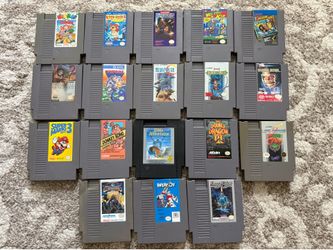 Nintendo nes games 20 each