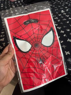 Spider man favor bags