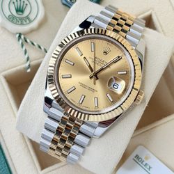 Rolex Datejust w/ Champagne Dial