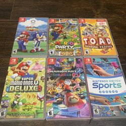 NINTENDO SWITCH  🔥 $ 40 EACH GAME 
