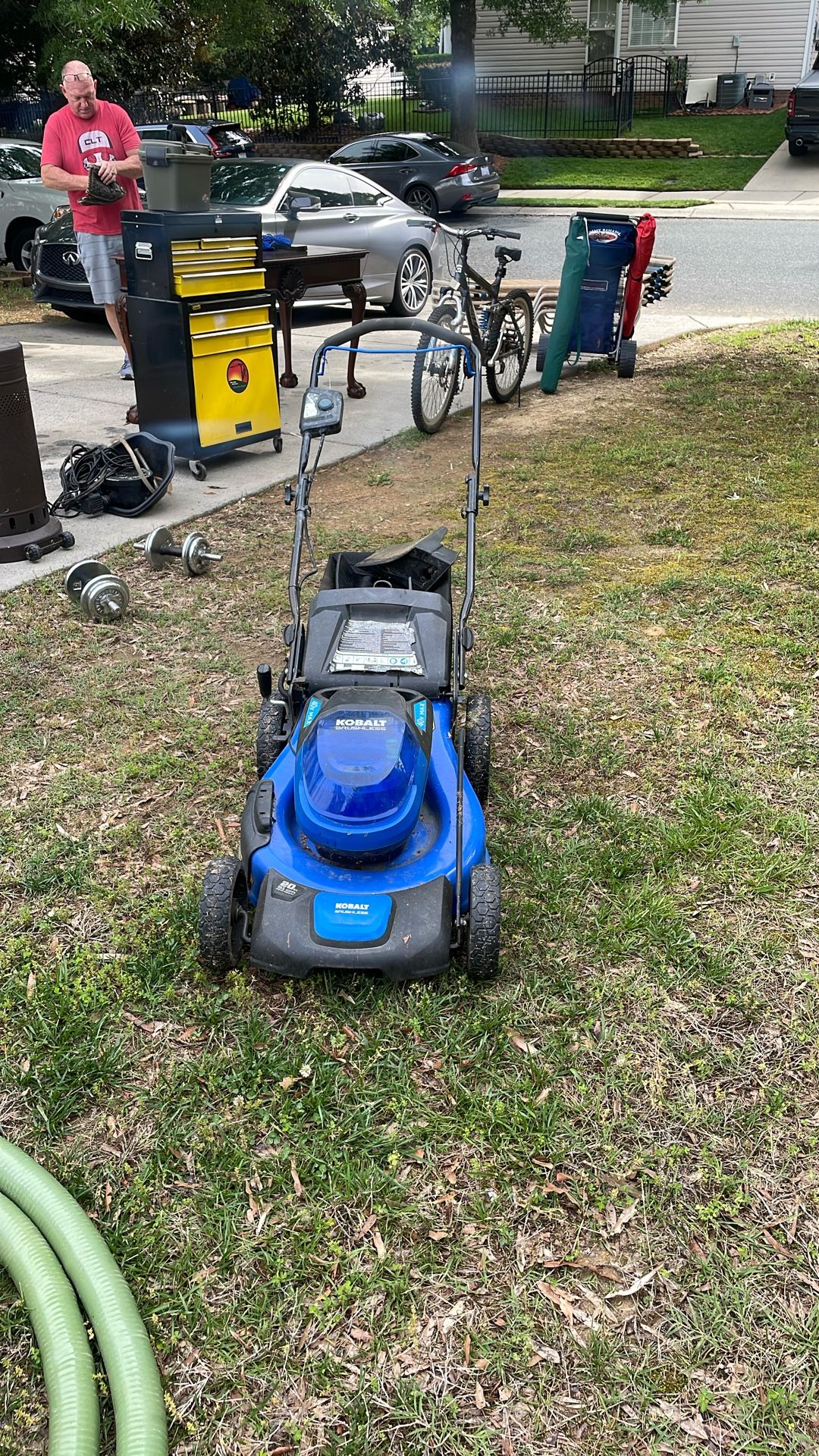 Globally Brushless 40v 20” Push Mower