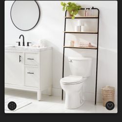 Over The Toilet Storage Ladder