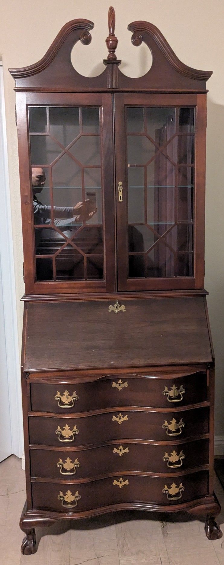 Jasper Cabinet Secretary Desk