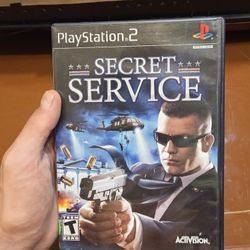 Secret Service Sony PlayStation 2 PS2 Game CIB Tested Works 
