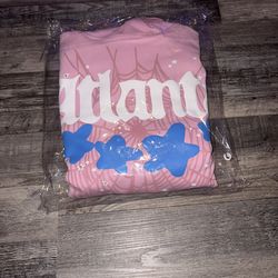 Pink Atlanta Themed Spider Hoodie