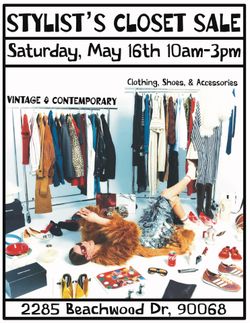 STYLIST’S CLOSET SALE