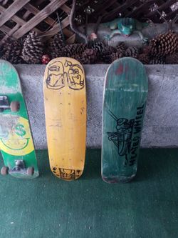 Skateboard decks