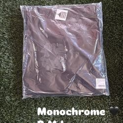 Monochrome denim tear Size S