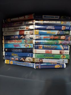 Walt Disney Children's VHS Movies, 80 total, $100 each, or Best Offer