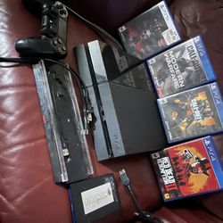 PS4 W Cross And Game