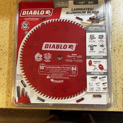 Diablo 10in /84T Laminats Aluminum Blade