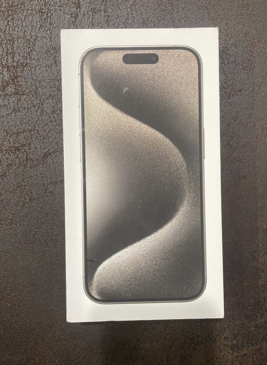 Apple IPhone 15 Pro Natural 512gb Unlocked New Sealed For Any Carrier I Can Come To You 