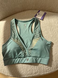 Teal Racerback Sports Bra with Tags