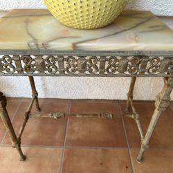 Antique Marble Top Table