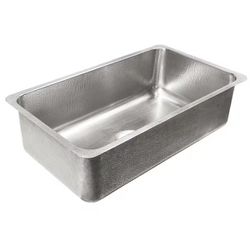 SINKOLOGY Rivera 31.25 in. Undermount Single Bowl 18 Gauge Brushed Stainless Steel Kitchen Sink $190