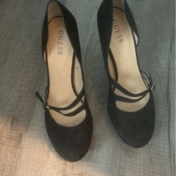 Guess Suede Wedge Heels 