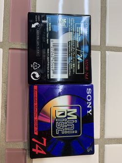 Sony blank mini disc