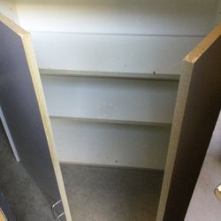 Wall Cabinet With European Hinges Great For Garage 