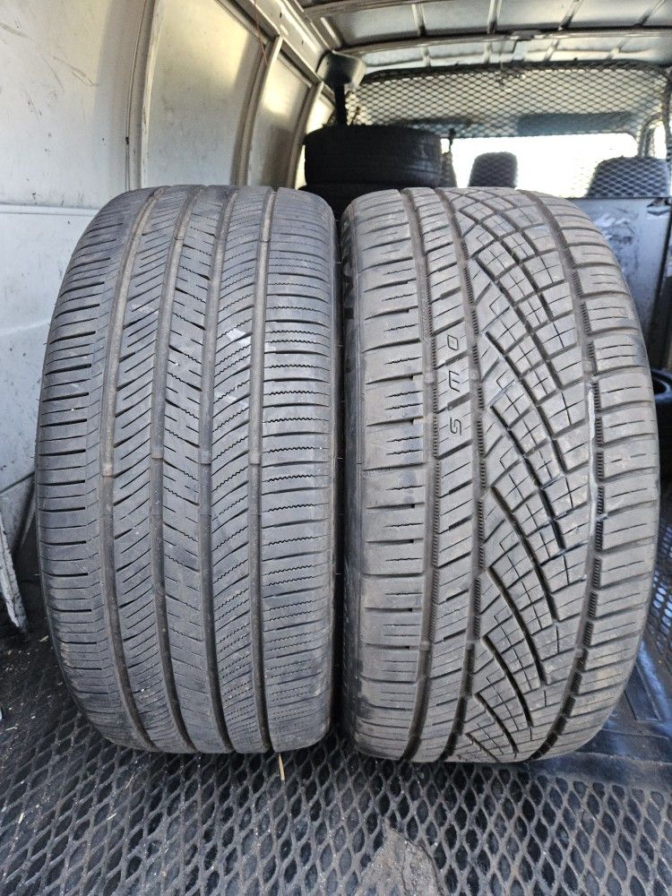265/35/22 2 USED TIRES
