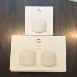 Google Nest WiFi Router and 2 Points WIFI Extendor