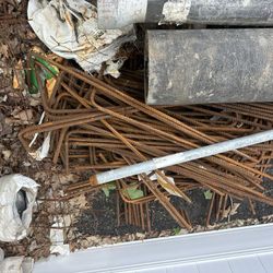 Mixed Wire Mess And Rebar 