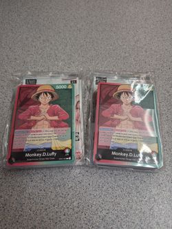 One piece pre-errata demo deck