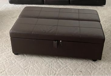 Dark Brown  ottoman/ bed
