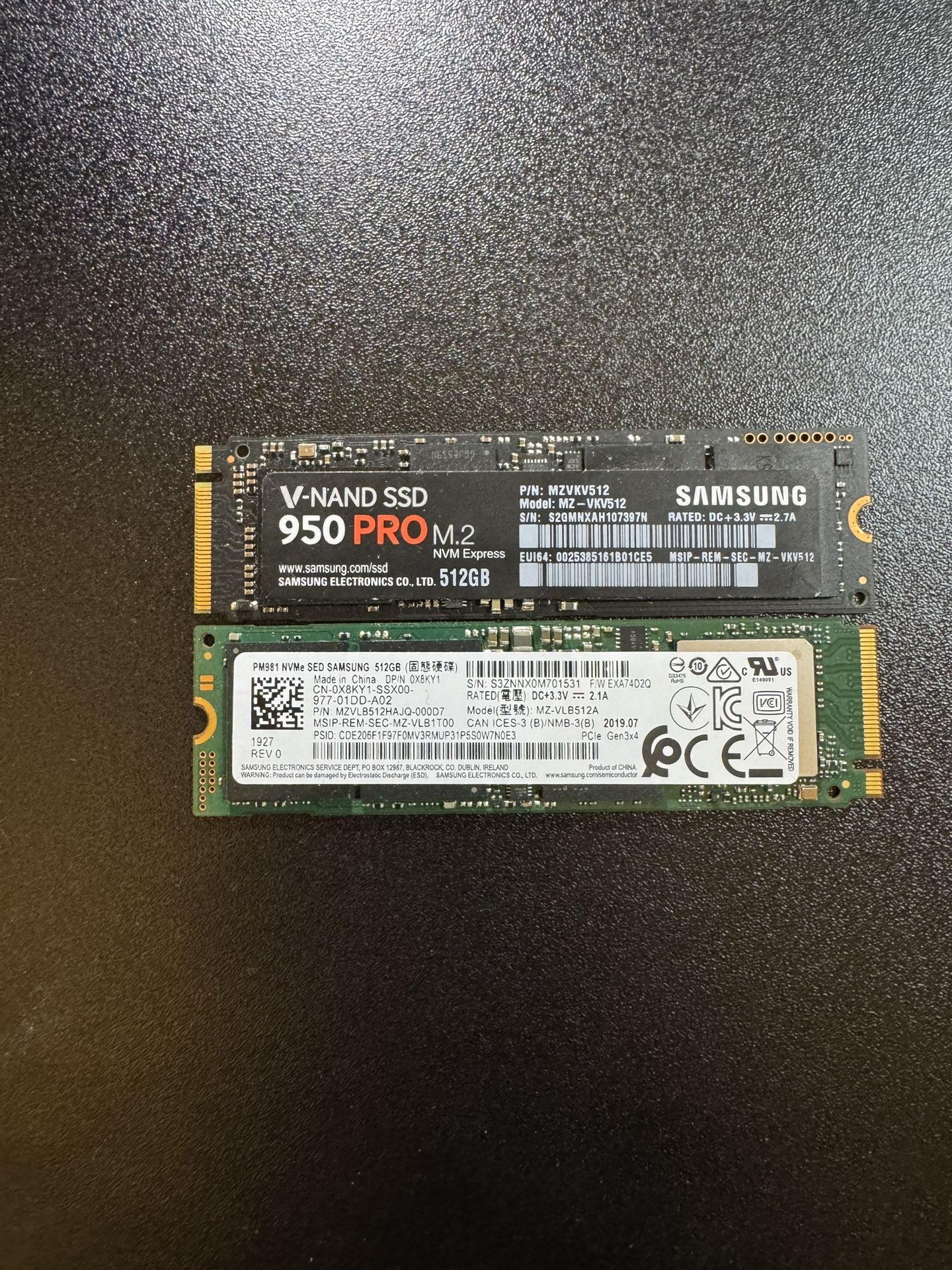 Samsung 512GB SSD