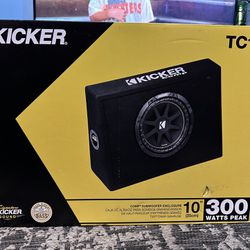 Kicker 10” 300 Watts Subwoofer 
