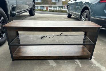 TV Stand With New Light Bar! 