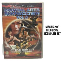 Tai Seng's Martial Arts Showdown Vol. 2 (2007) 4 Disc DVD *Please Read* OOP HTF