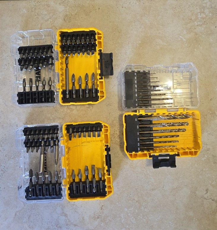 3 Screwdriver bit socket set with case