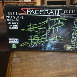 Space rail Rollercoaster Glow In The Dark Toy