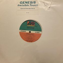 Genesis - Invisible Touch Promo LP