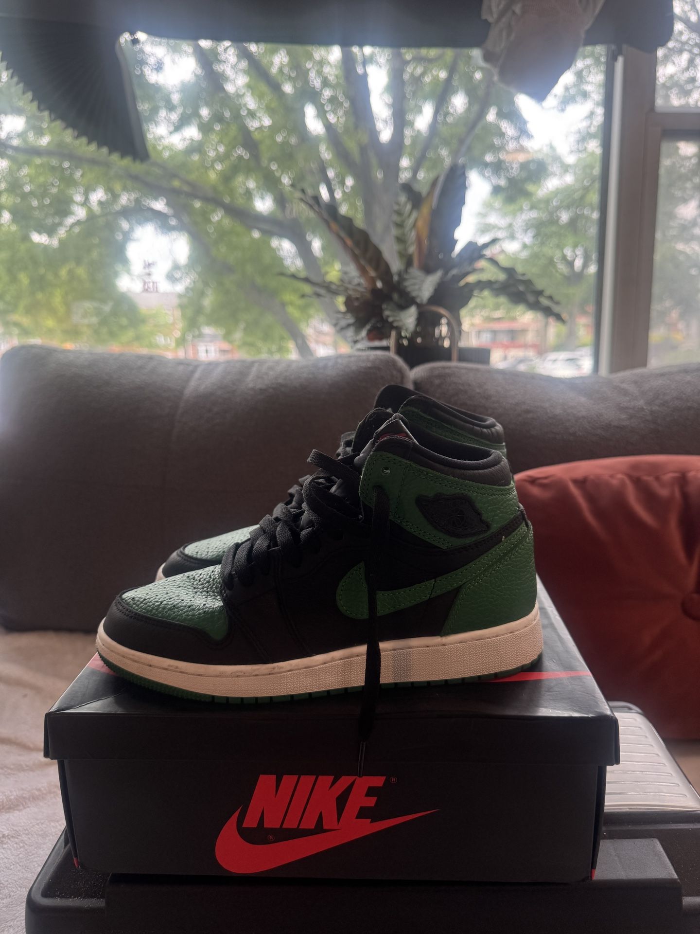 Air Jordan 1’s Pine Green