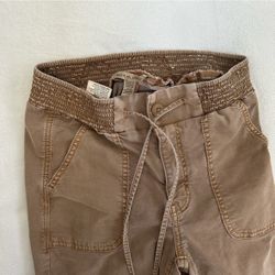 light brown jogger pants American eagle