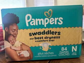 Pampers & Huggies newborn diapers