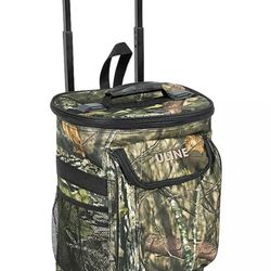 Rolling Cooler - camouflage Holds 30 Cans 