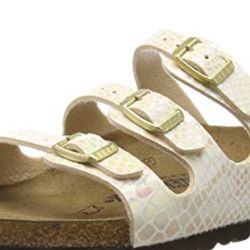 LIGHTLY WORN: Birkenstock Women's Florida Birko-Flor Mules Size 39