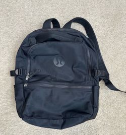 Lululemon Black Nylon Backpack