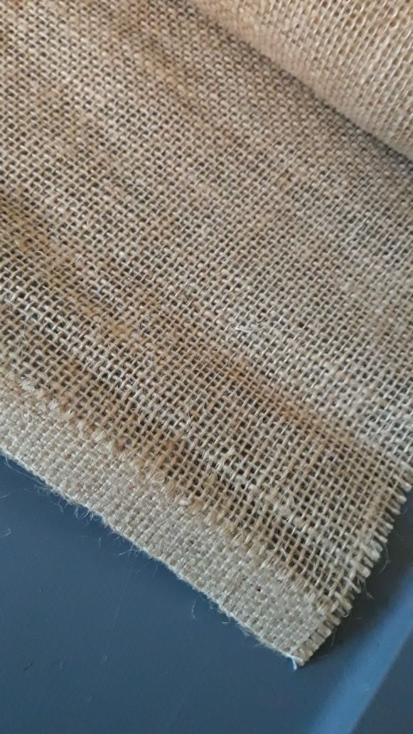 Burlap fabric roll