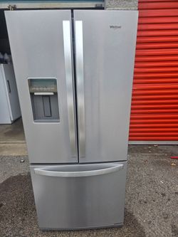 Whirlpool French Door Refrigerator Stainless Steel
