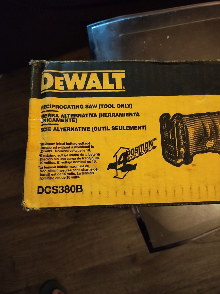 Brand New Reciprocating Saw 20V