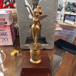 Cast member 25th Anniversary  bronze tinker bell