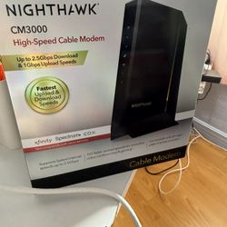 Netgear CM3000  Cable Modem Super Fast  Internet 
