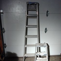 Classic USA Aluminum Ladder Combo 